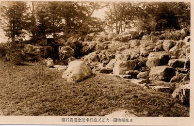 日光植物園 大正天皇行幸記念園岩石園