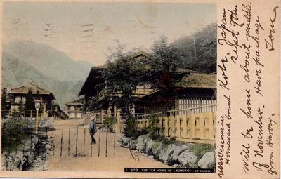 THE TEA HOUSE OF (YUMOTO) AT NIKKO.