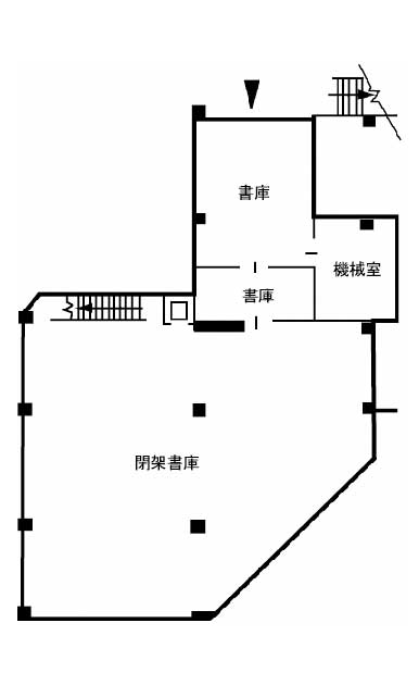 藤原図書館フロアマップ3階